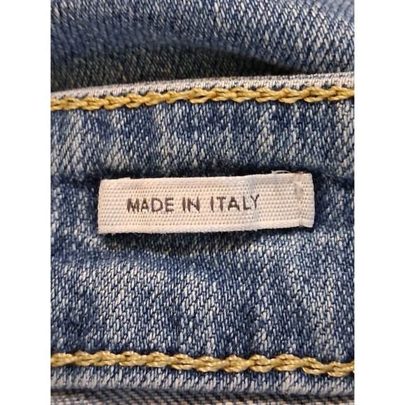 CLOSED Pedal Pusher Jeans Womens 32 Blue Stretch Denim Made In Italy High Rise - Picture 10 of 13